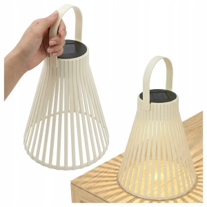 Lampa Solarna LED Wisząca Lampion Ogrodowa Taras IP44 Czujnik Zmierzchu