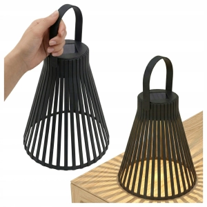 Lampa Solarna LED Wisząca Lampion Ogrodowa Taras IP44 Czujnik Zmierzchu