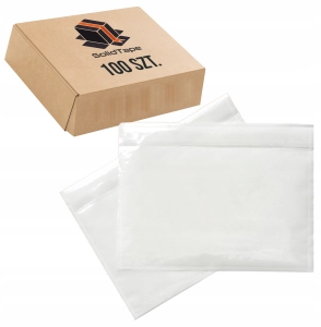 Koperty Kurierskie Przylgi C6 114x162 mm 100 sztuk Wytrzymałe Kangurki