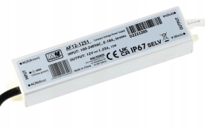 Zasilacz do taśm LED 24V 15W IP67 wodoodporny