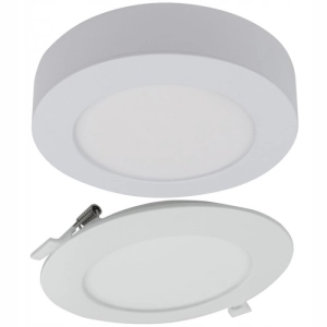 Panel LED Lampa Natynkowa Podtynkowa 2w1 24W 2200lm Sufitowa Wpuszczana CCT