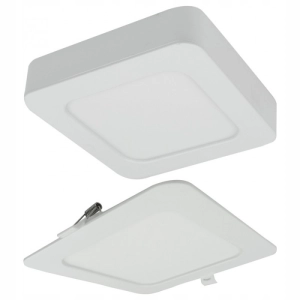 Panel LED 24W 2200lm 2w1 Lampa Natynkowa Podtynkowa Sufitowa CCT Biała
