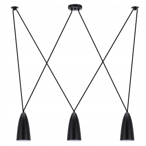 Lampa sufitowa wisząca Żyrandol POTRÓJNA 3xE27