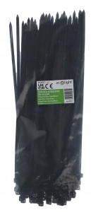 Opaski zaciskowe kablowe trytki ziperki UV odporne mocne 4,6x250mm