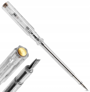 Próbnik napięcia probówka miernik tester prądu śrubokręt 110-250V AC 19cm