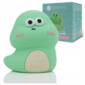 Lampka Nocna LED Dla Dzieci Akumulatorowa Zasypianie Silikonowa 3000K USB