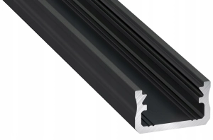 Profil aluminiowy do taśma LED A 1M czarny
