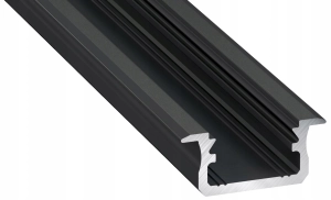 Profil aluminiowy do taśma LED B 2M czarny