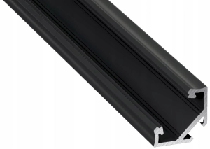 Profil aluminiowy do taśma LED C 1M czarny