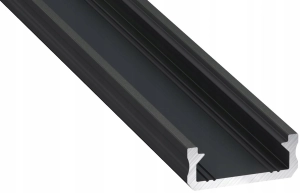 Profil aluminiowy do taśma LED D 1M czarny
