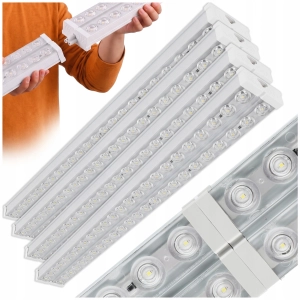 LAMPA LED Do Garażu Oprawa Sufitowa Warsztatowa 60cm 36W 3600lm Szeregowa