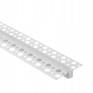 Profil ALUMINIOWY Do Taśm LED Podtynkowy Biały + Klosz Mleczny 2m GPW02