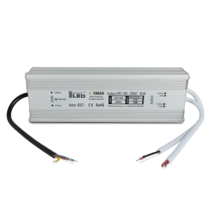 Zasilacz LED 24V 250W 10,41A Wodoodporny Hermetyczny IP67 Do Taśm