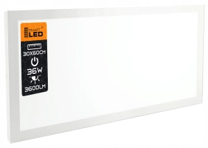 Panel LED natynkowy plafon sufitowy 30x60 cm 36W lampa sufitowa ledowa