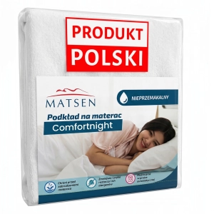 Ochraniacz Na Materac 80x180cm Podkład Z Siateczką Wodoodporny Comfortnight
