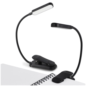 LAMPKA Do Czytania Książek LED Klips Przypinana Nocna Bezprzewodowa CCT USB