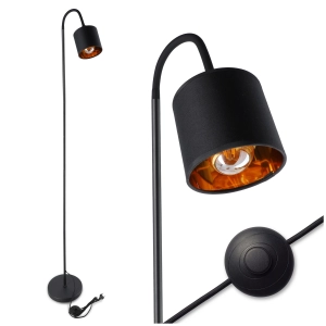 LAMPA PODŁOGOWA STOJĄCA LED E27 Do Czytania Regulowana Abażur 230V 160cm