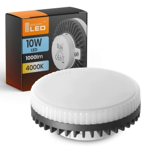 Żarówka LED GX53 10W 1000lm 4000K Neutralna Halogen Mocna Energooszczędna