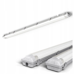 OPRAWA HERMETYCZNA 120cm + 2 Świetlówki LED 40W lampa do garażu warsztatu