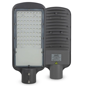 Lampa Uliczna LED Latarnia Przemysłowa Hermetyczna 140W Szara IP65 12500lm