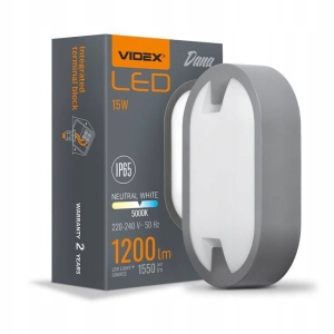 Oprawa Elewacyjna Kinkiet LED IP65 15W 5000K