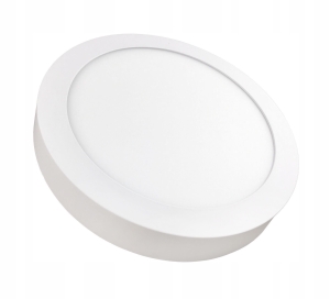 Panel LED Natynkowy Plafon Sufitowy Okrągły 18W