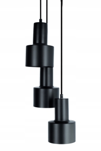 Lampa Sufitowa Wisząca Glamour Potrójna E27 LED