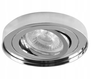 Oprawa halogenowa podtynkowa tuba LED GU10 CHROM