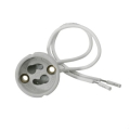 Oprawka ceramiczna GU10, gniazdo żarówki halogenowej, lampa LED, akcesoria oświetleniowe.
