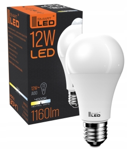 Żarówka LED E27 12W Czujnik Ruchu PIR NW