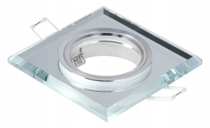 Oprawa halogenowa szklana GU10 LED podtynkowa