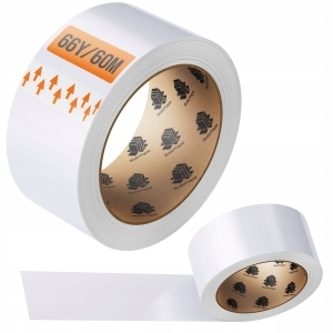 Taśma pakowa klejąca 48/66Y taśma bezbarwna MOCNA do pakowania 60 metrów