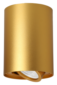 Oprawa Natynkowa Halogenowa Tuba GU10 Złota + 7W