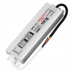 Zasilacz LED 24V 120W Do Taśmy LED Wodoodporny Hermetyczny IP67