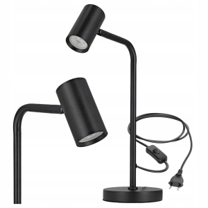 Lampka Na Biurko LED Do Czytania GU10 Stołowa Regulowana Nocna Z Włącznik