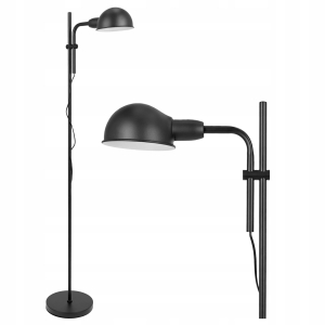 Lampa Stojąca Podłogowa LED Lampka Do Czytania Nocna 1X E27 Włącznik 137cm
