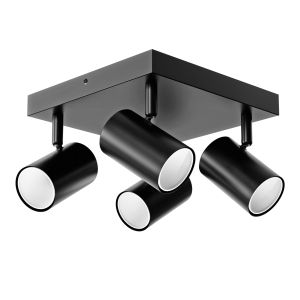 Oprawa Halogenowa 4X GU10 Lampa Sufitowa Natynkowa Ruchoma SPOT Kinkiet