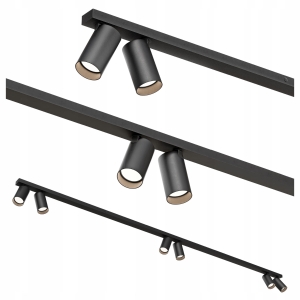 Oprawa Natynkowa Halogenowa LED Lampa Sufitowa 6X GU10 Spot TUBA 2 Metry