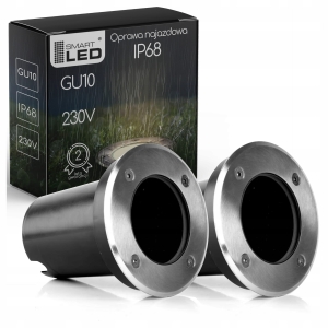 Oprawa Lampa LED Najazdowa Dogruntowa Gruntowa GU10 Oprawa Do Kostki IP68