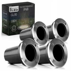 Oprawa Lampa LED Najazdowa Dogruntowa Gruntowa GU10 Oprawa Do Kostki IP68
