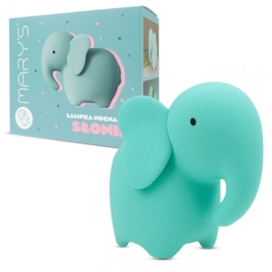 Lampka Nocna LED Dla Dzieci Akumulatorowa Do Zasypiania Silikonowa CW