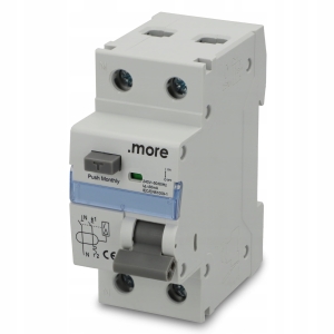 Wyłącznik Różnicowoprądowy Różnicówka C20A 30mA Bezpiecznik Nadprądowy DIN