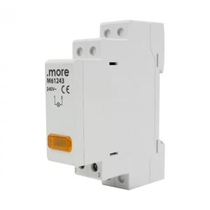 Lampka Sygnalizacyjna LED Kontrolna Żółta Na Szynę DIN TH35