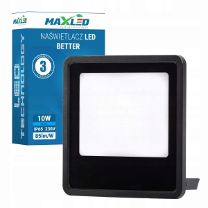 Halogen Reflektor Naświetlacz LED 10W 4000K Zewnętrzny Wodoodporny PREMIUM