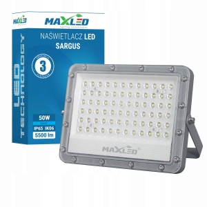 Halogen Reflektor Naświetlacz LED 50W 5000K Zewnętrzny Wodoodporny PREMIUM