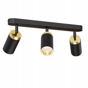 Oprawa Halogenowa 3X GU10 Lampa Sufitowa Kinkiet LED Natynkowa Ruchoma