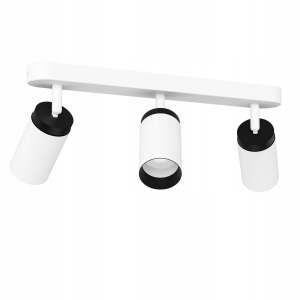 Oprawa Halogenowa 3X GU10 Lampa Sufitowa Kinkiet LED Natynkowa Ruchoma