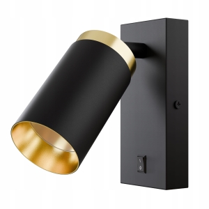 Kinkiet Ścienny LED Lampa Ścienna GU10 Włącznik Oprawa Natynkowa SPOT