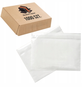 Koperty Kurierskie Przylgi C6 114x162 mm 1000 sztuk Wytrzymałe Kangurki