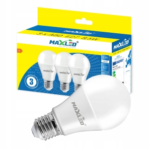 ŻARÓWKA LED E27 8,5W Halogenowa BARWA CIEPŁA 3000K